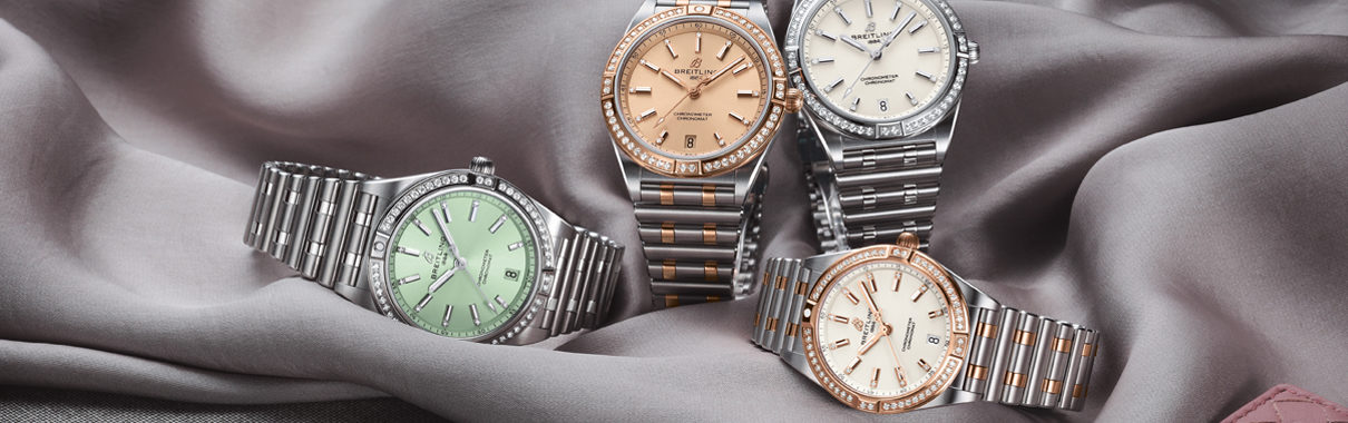 Breitling zeigt neue Modelle der Chronomat speziell für Frauen